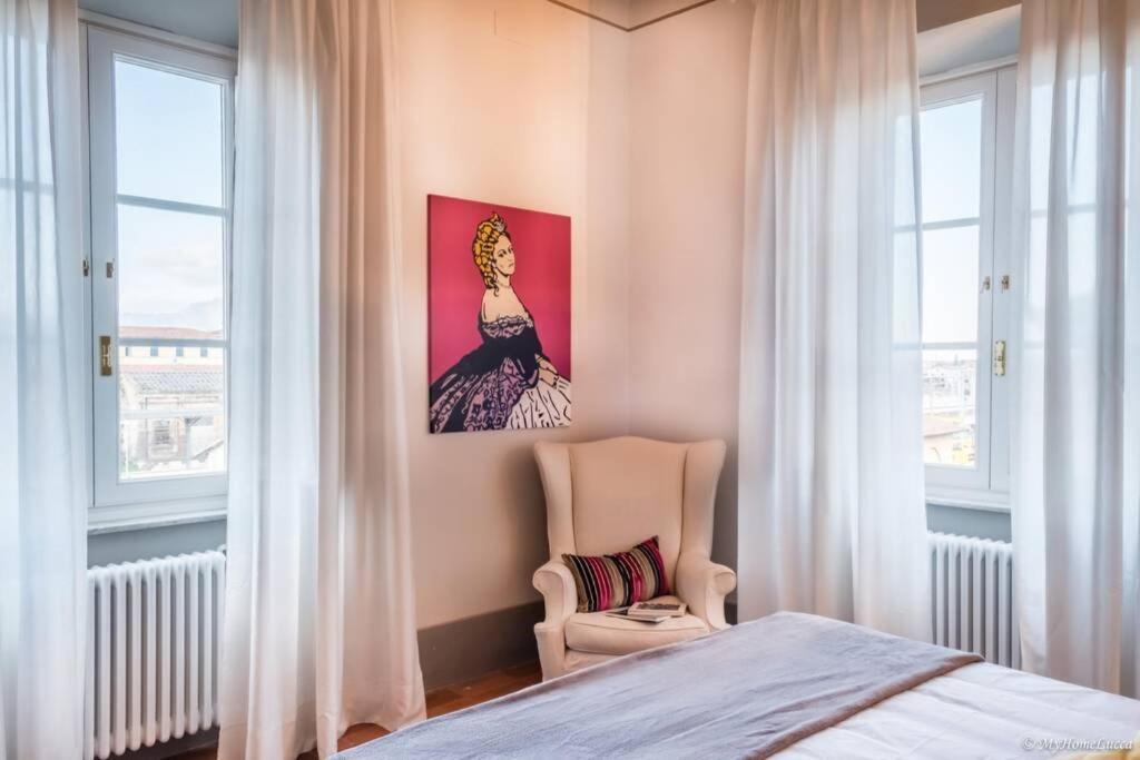 Casa Maria - Attico Di Lusso Vicino Alle Mura Lucca Esterno foto